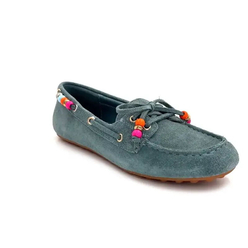 Ivoire 2500 640 Suède Blauw Turkoois Ivoire Chaussures