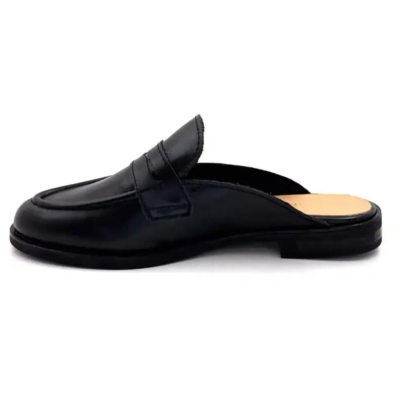 Ivoire 1211 Black Leather Ivoire Chaussures