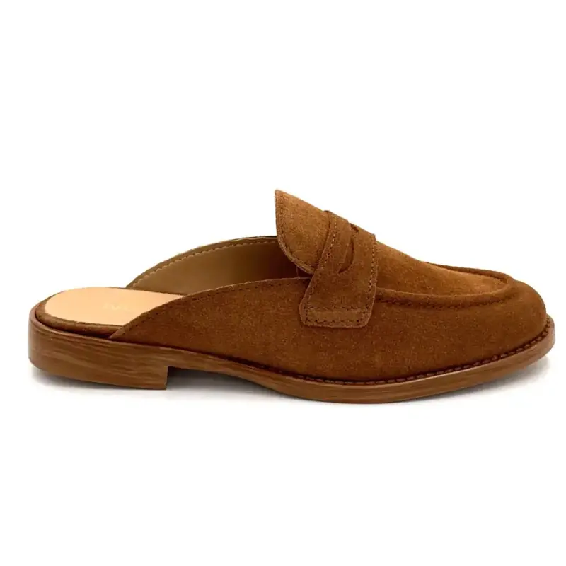 Ivoire 1211 Kamelfärgade Mockasiner i Mules 109,00&nbsp;€