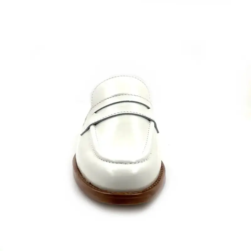 Ivoire 1211 Bianco Läder Ivoire Chaussures