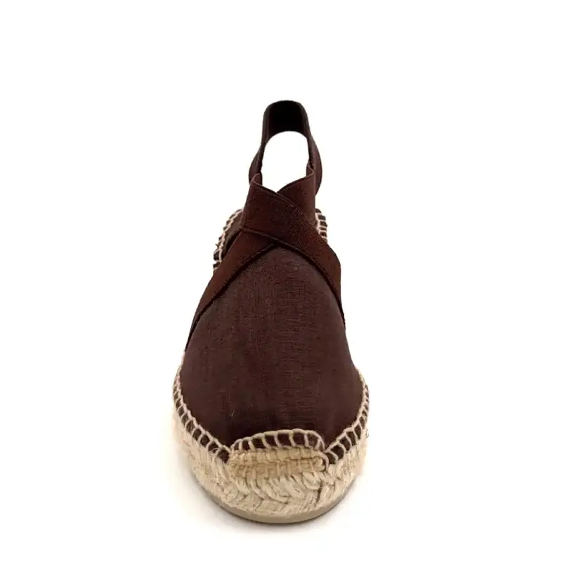 Ivoire Brown Textile Ivoire Chaussures