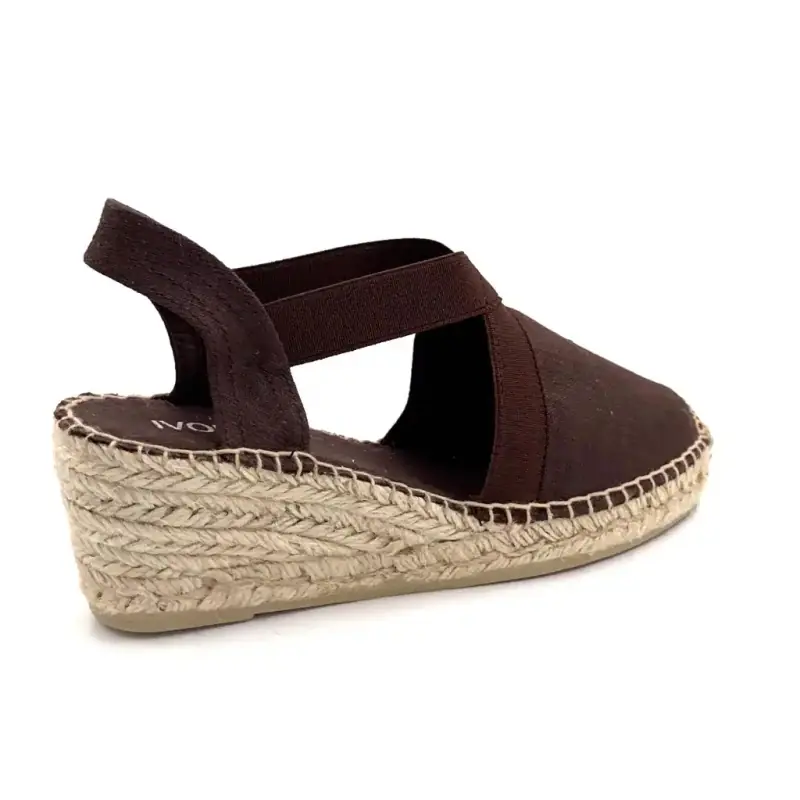 Textil color marrón Ivoire Ivoire Chaussures