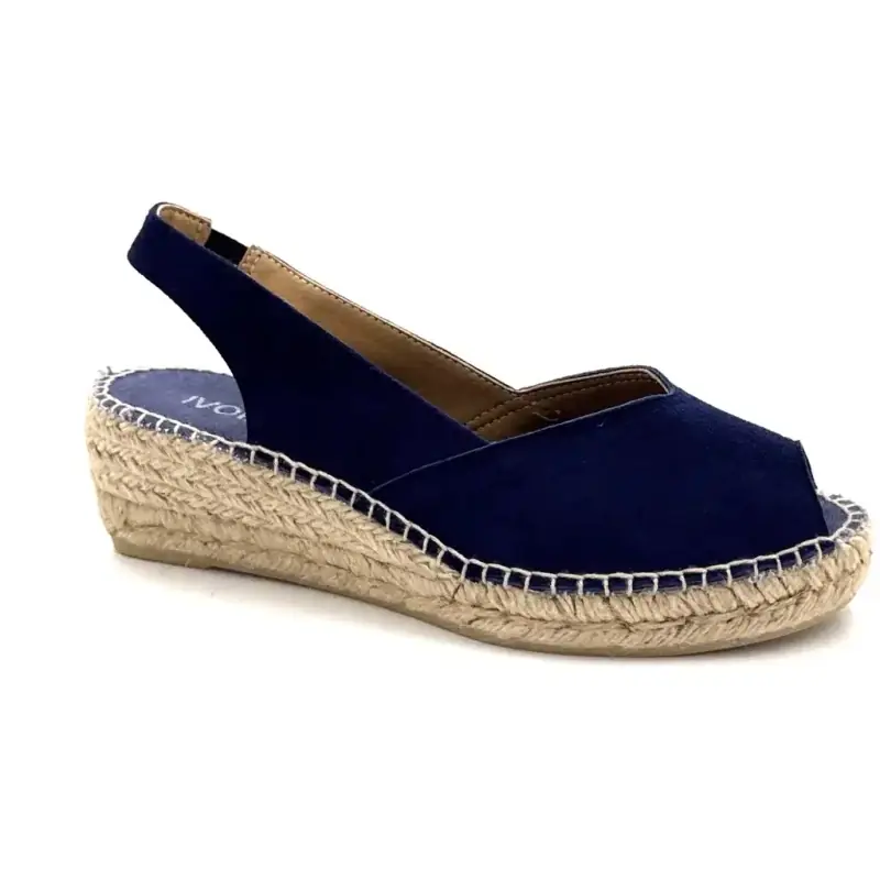 Ivoire Bernia - Bőr és tengerészeti textil Ivoire Chaussures