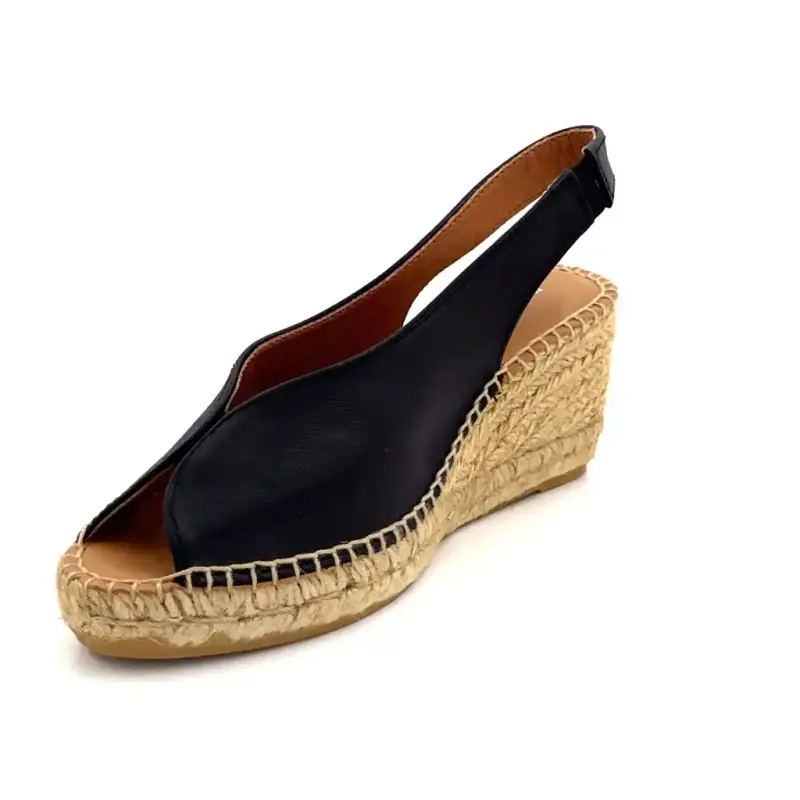 Ivoire Laila Svart Läder Ivoire Chaussures