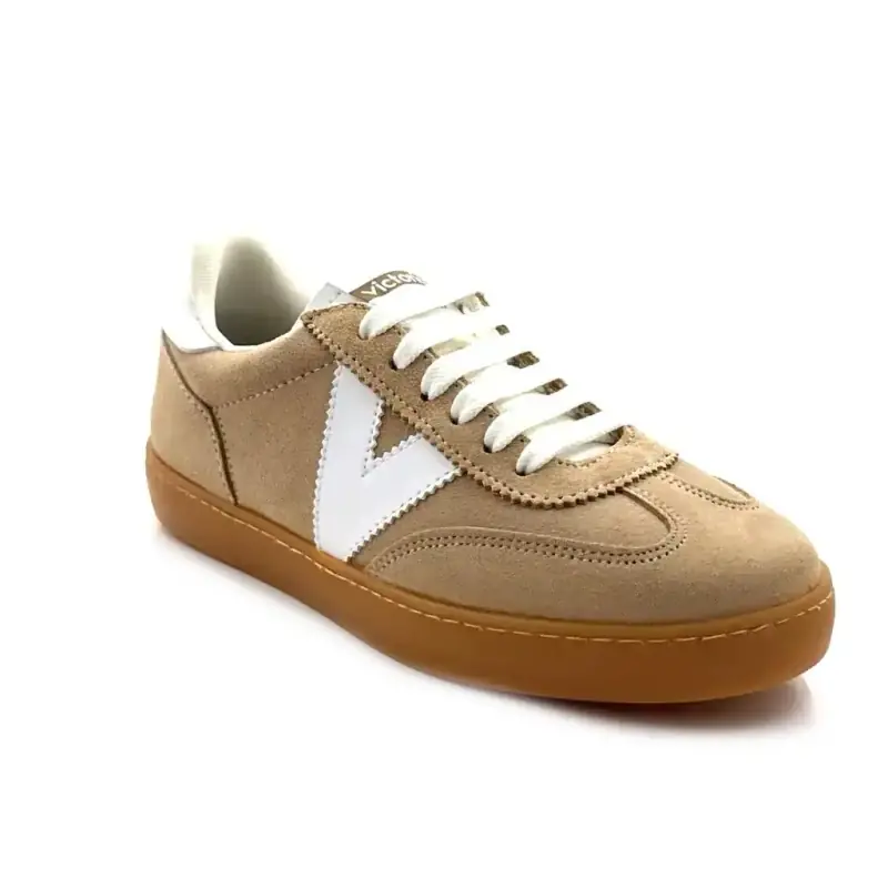 Victoria 1126212 Hasselnøtt Semsket skinn Ivoire Chaussures