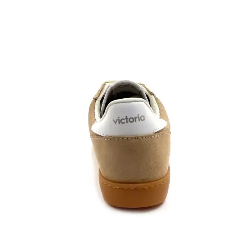 Victoria 1126212 Hazelnoot Suède Ivoire Chaussures