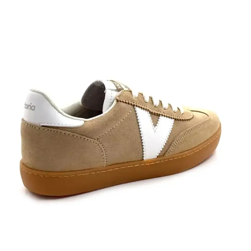 Victoria 1126212 Pelle scamosciata color nocciola Ivoire Chaussures