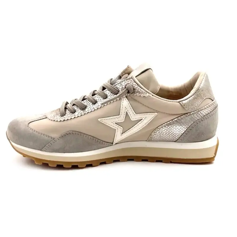 Cetti C 1259 Sra Tessuto Camoscio Beige e Tortora Ivoire Chaussures