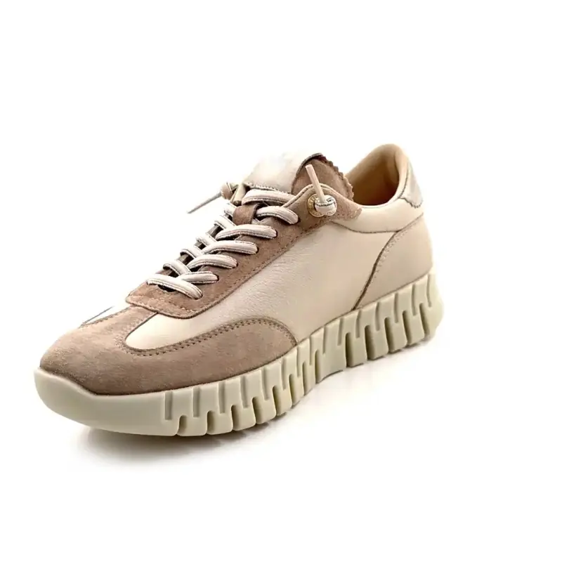 Cetti c1381 Sra Leather & Suede Beige Ivoire Chaussures