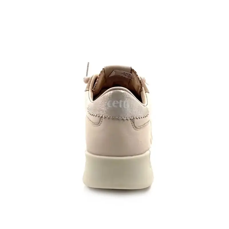 Cetti c1381 Sra Cuir & Daim Beige Ivoire Chaussures