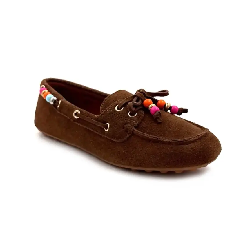 Ivoire 2500 640 Brun ruskind Ivoire Chaussures