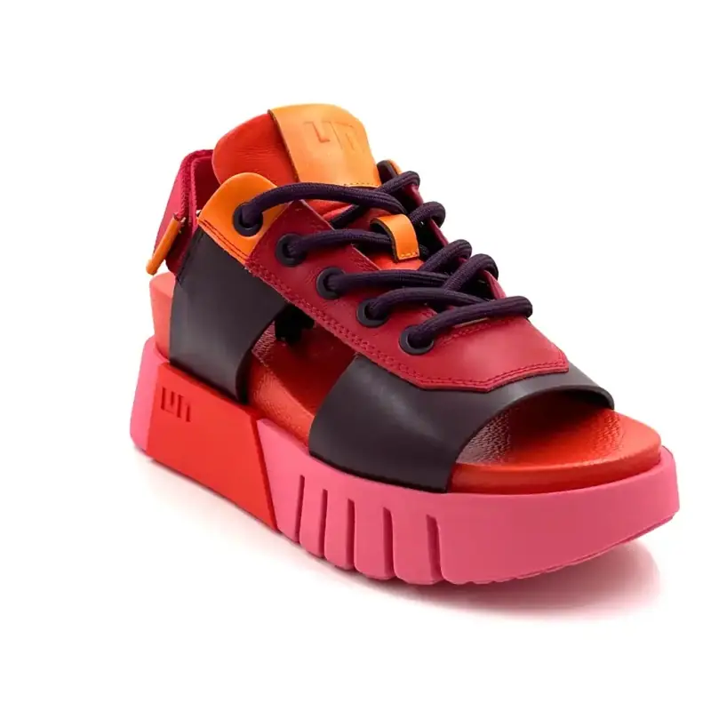 United Nude Delta Sporty II Lederen Multicolor Ivoire Chaussures