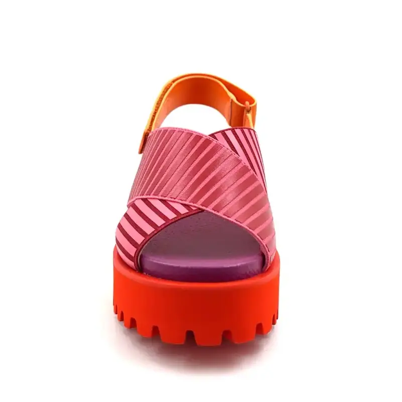 Δερμάτινο Σανδάλι United Nude Rico X Πολύχρωμο Ivoire Chaussures