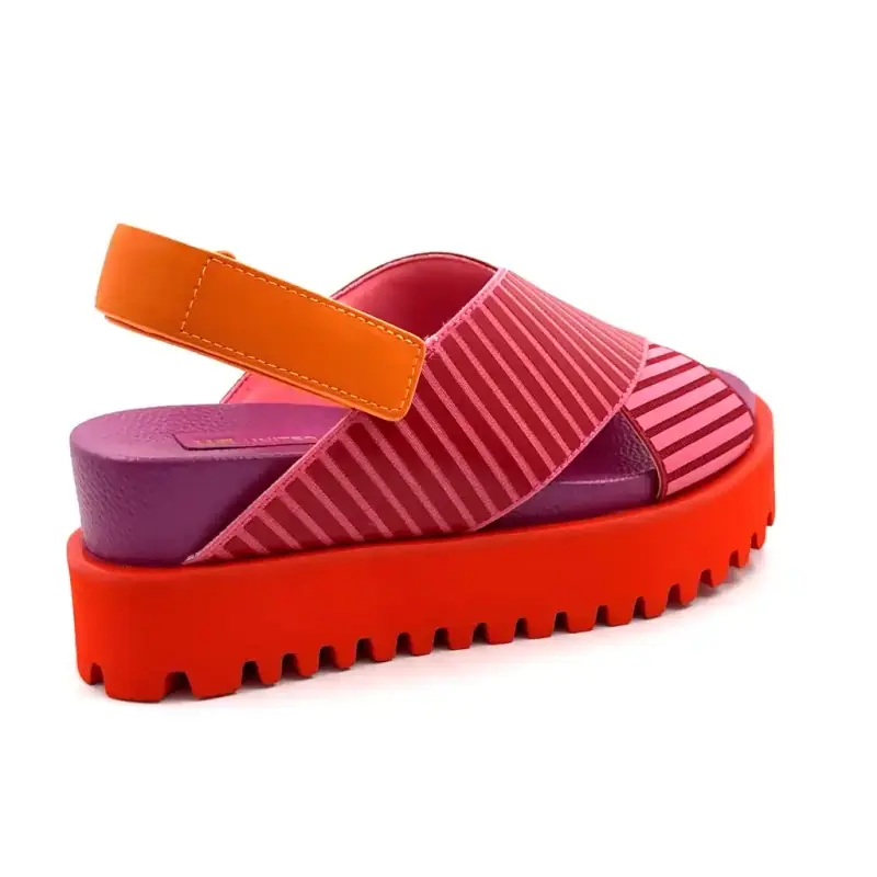 Sandalias de piel United Nude Rico X multicolor Ivoire Chaussures