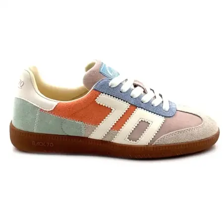 Back 70 Squeed E26.04 Ruskindssneakers Pastel Multifarvet