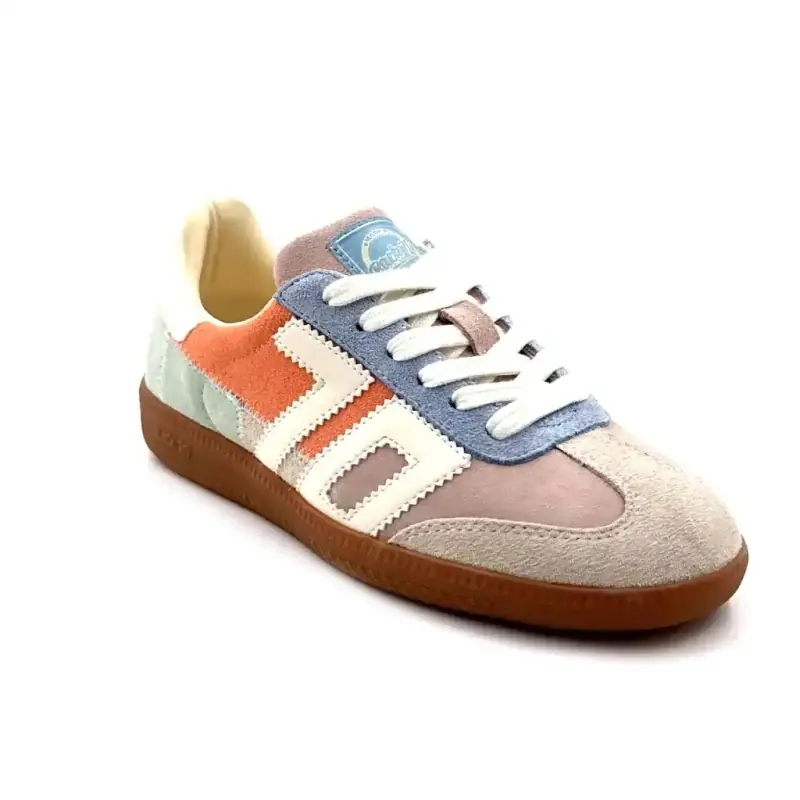 Tillbaka 70 Squeed E26.04 Mocka Flerfärgad Pastell Ivoire Chaussures
