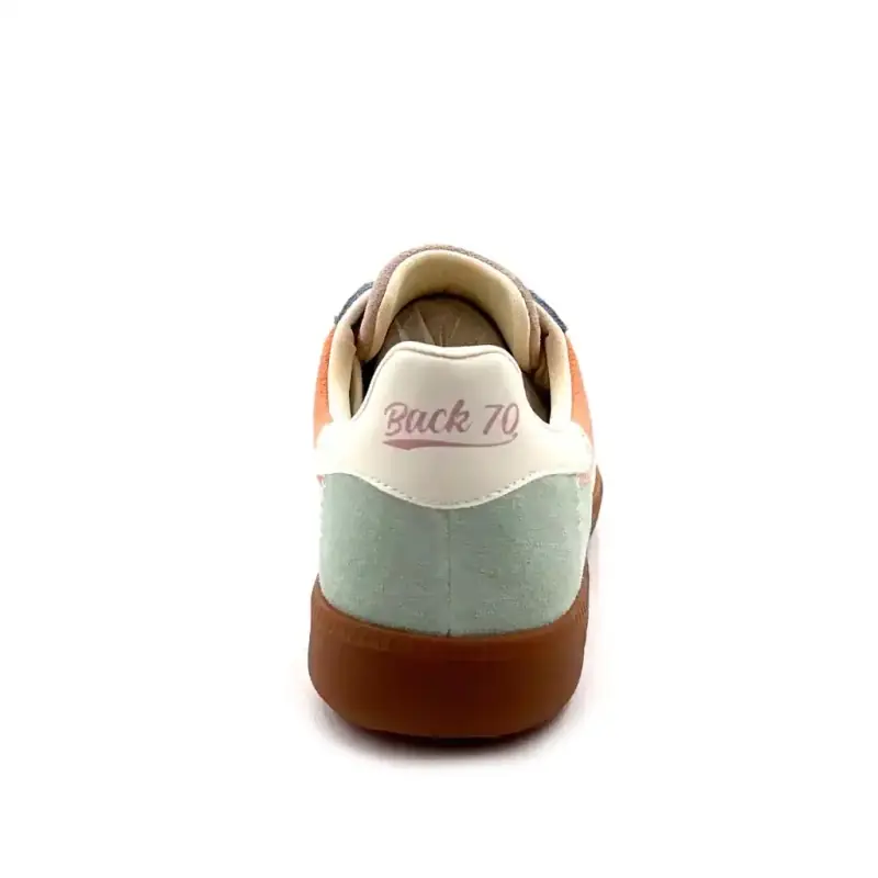 Tilbage 70 Squeed E26.04 Ruskind Multifarvet Pastel Ivoire Chaussures