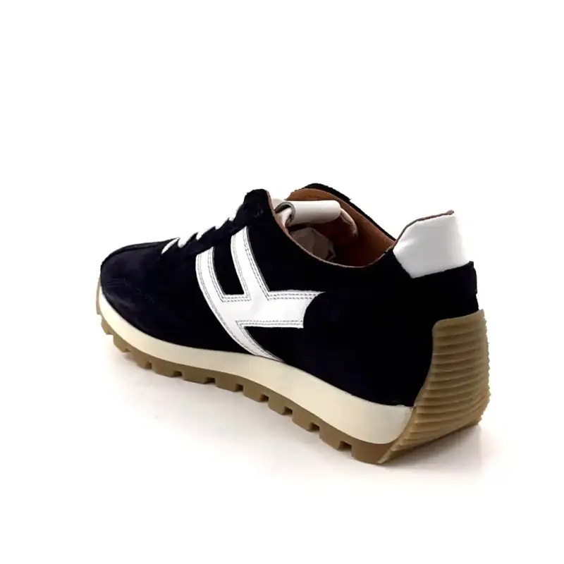 BLG 86 08418 Camoscio blu navy Ivoire Chaussures