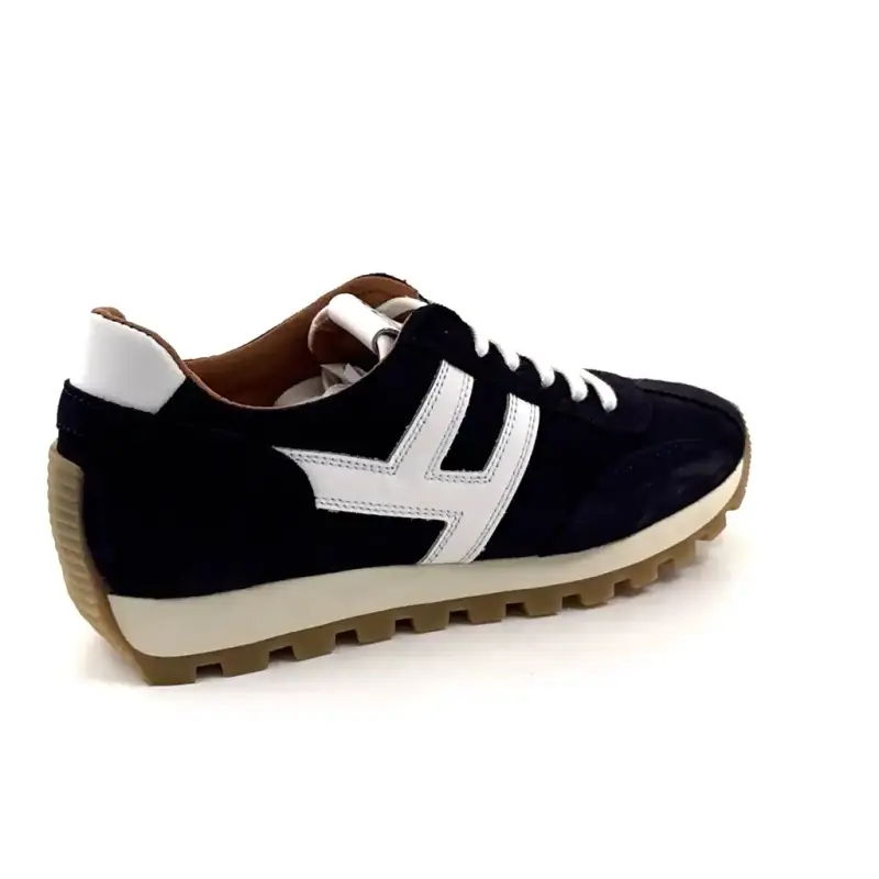 BLG 86 08418 Marinblå mocka Ivoire Chaussures