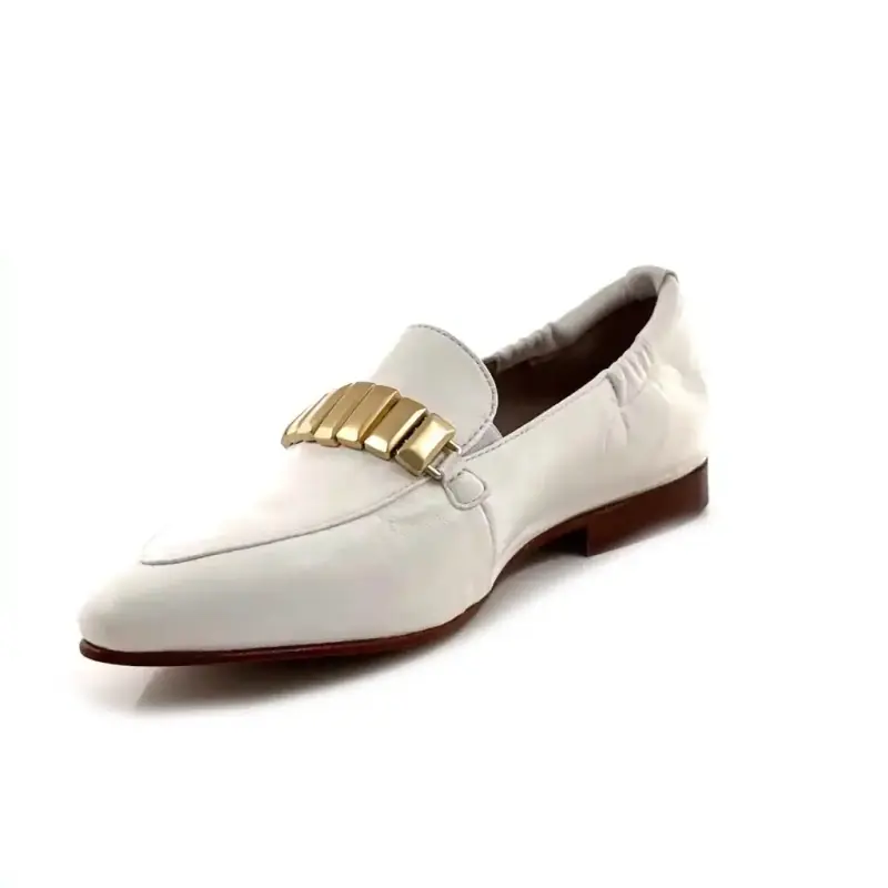 Softwaves 9.37.01 Vitt Läder Ivoire Chaussures