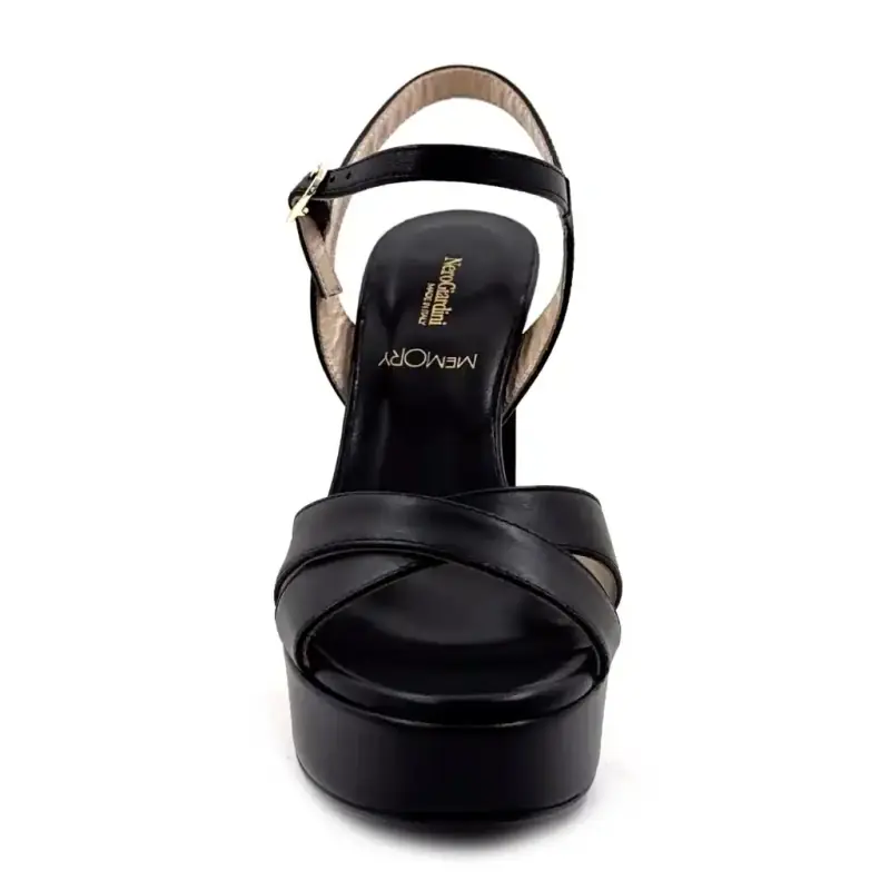 Nero Giardini 410211 D sort læder Ivoire Chaussures