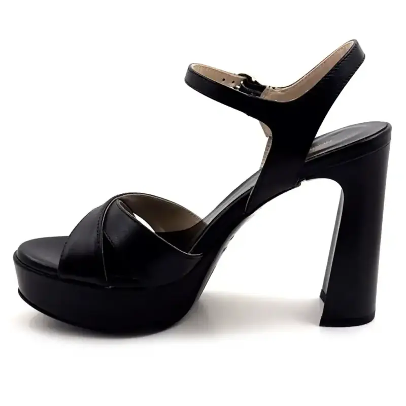 Nero Giardini 410211 D Zwart leer Ivoire Chaussures