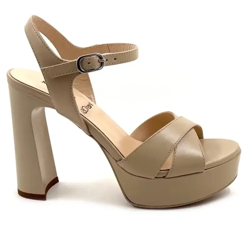 Sandales à Talons Nero Giardini 410211 D Cuir Beige 199,00&nbsp;€