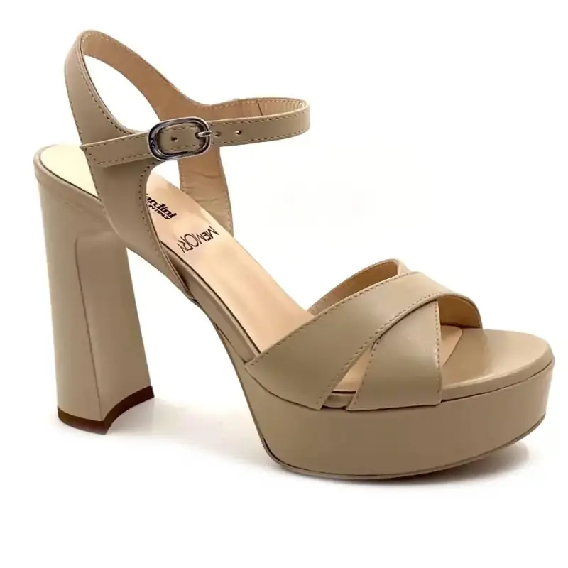 Nero Giardini 410211 D Beige Läder Ivoire Chaussures