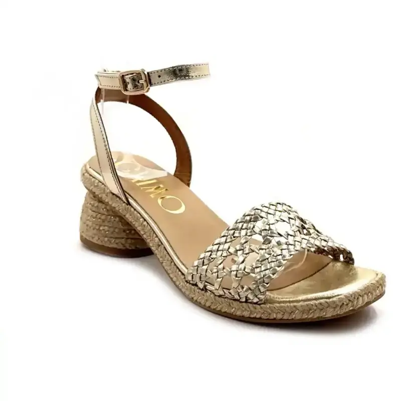 Gaimo Connor Couro Dourado Ivoire Chaussures