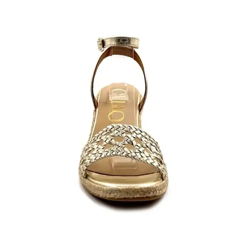 Gaimo Connor Couro Dourado Ivoire Chaussures