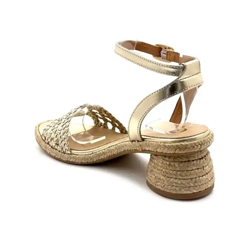 Gaimo Connor din piele aurie Ivoire Chaussures