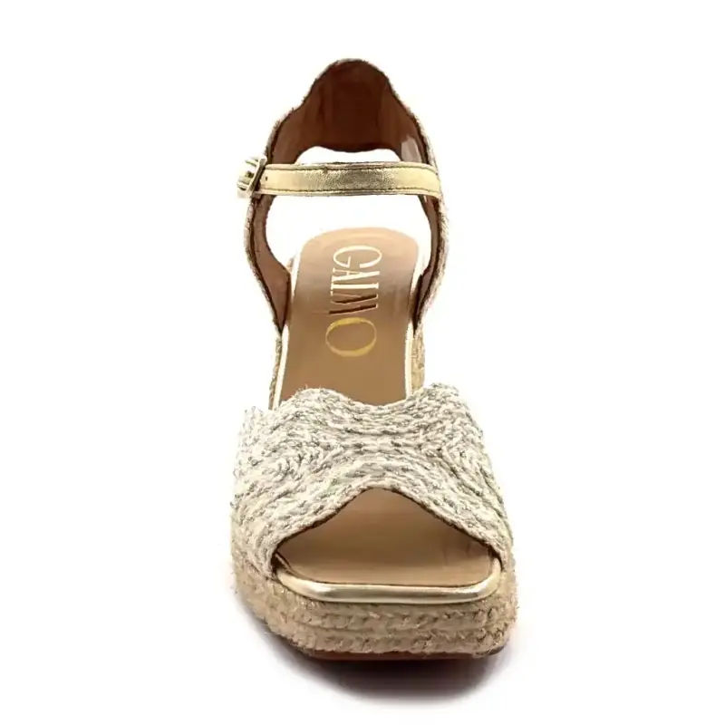 Gaimo Darian gullskinn Ivoire Chaussures