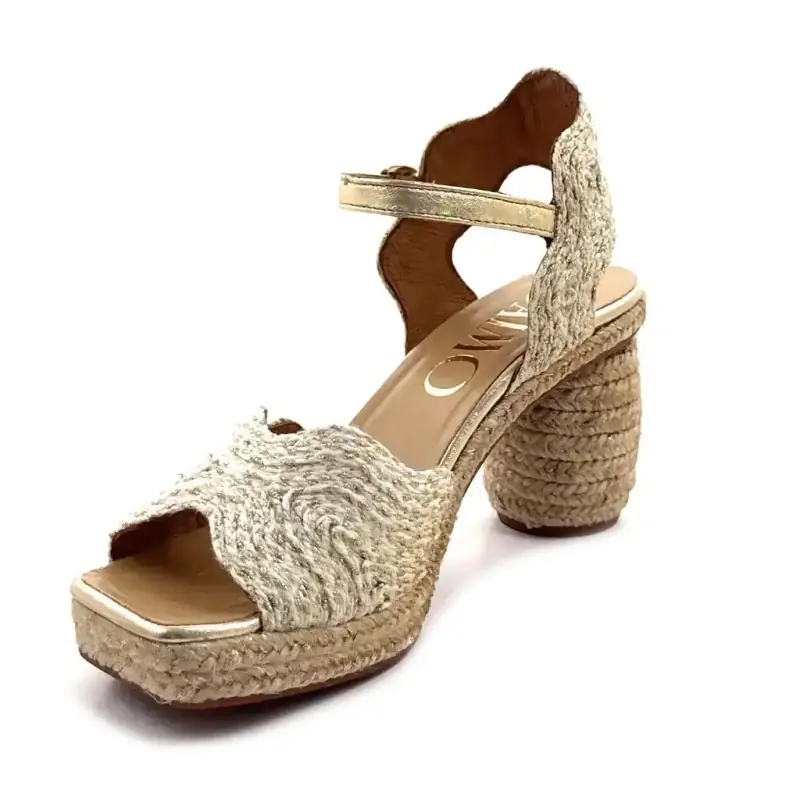 Gaimo Darian Gold Leder Ivoire Chaussures