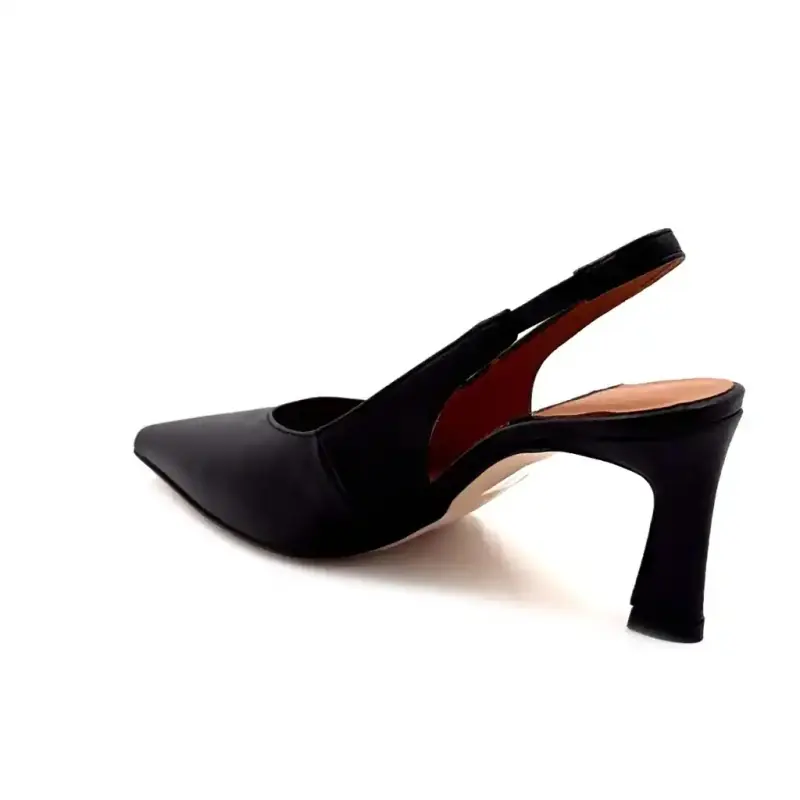 Angel Alarcon 26023 458b Svart Lær Ivoire Chaussures