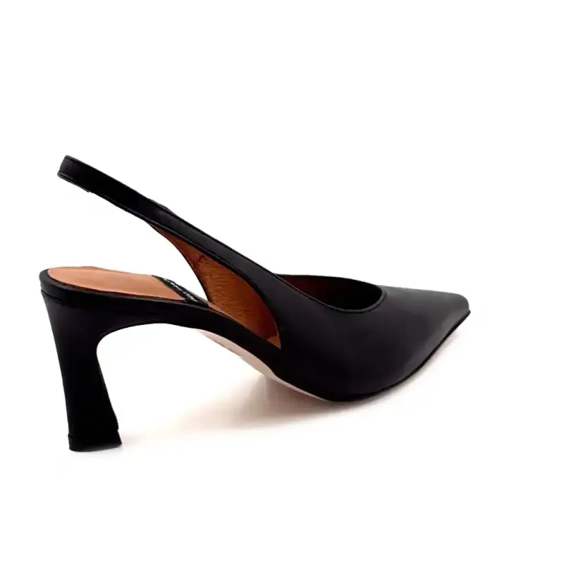 Angel Alarcon 26023 458b Piele Neagră Ivoire Chaussures