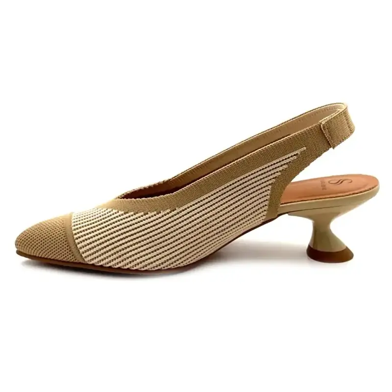 Miss Elastic 76535-65-3v Tekstil Creme Ivoire Chaussures