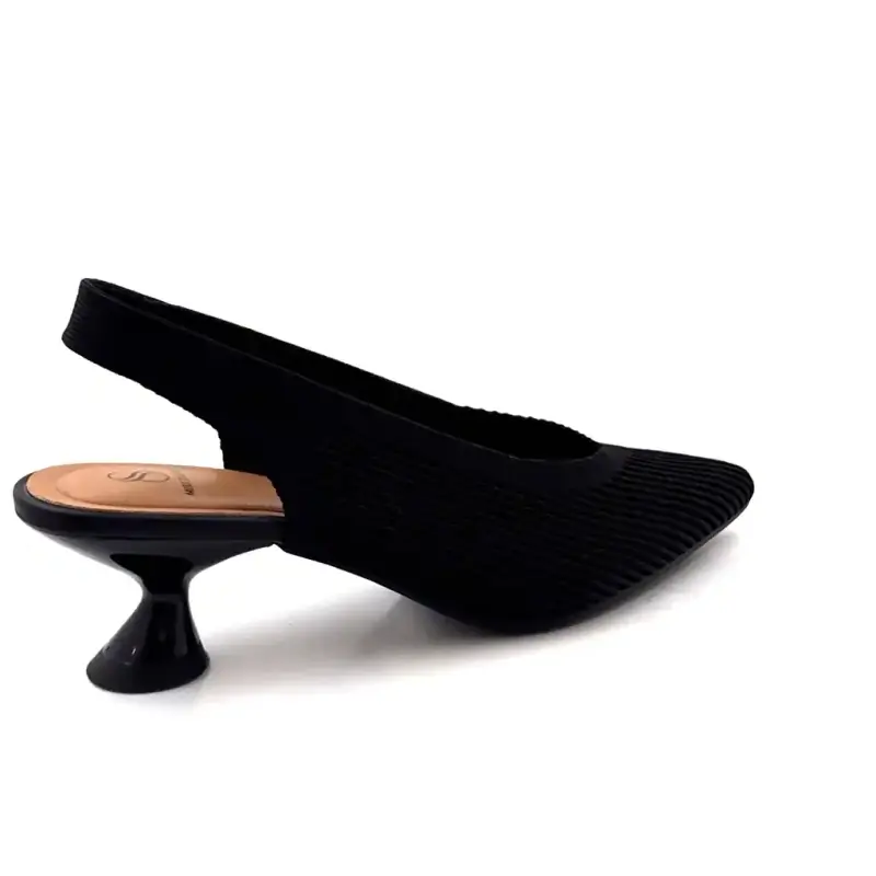 Miss Elastic 76626-65-05 Tekstil Sort Ivoire Chaussures