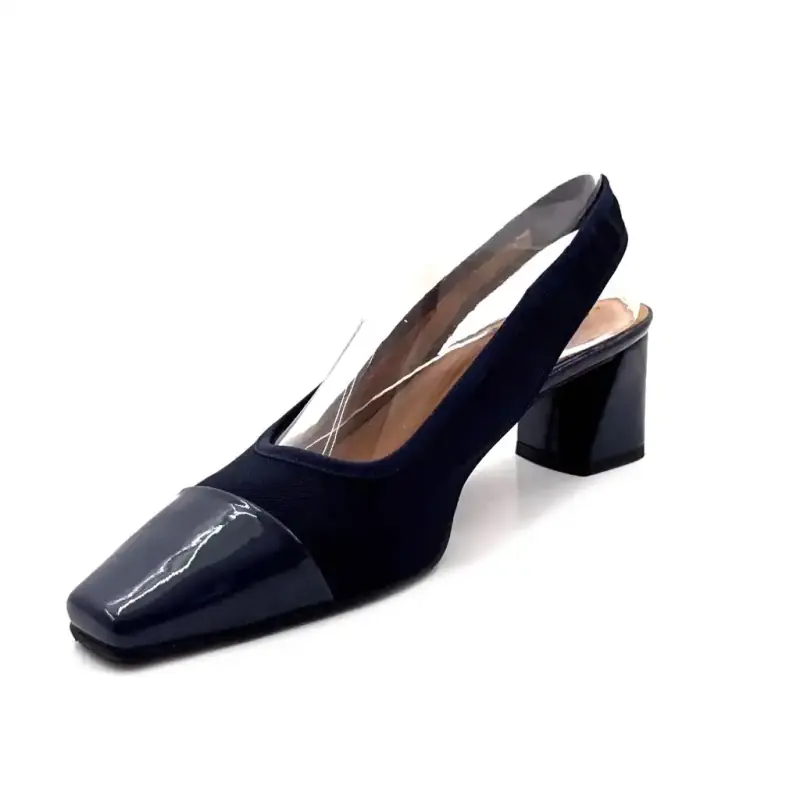 Miss Elastic 78010.32.09 Sötétkék Textil Ivoire Chaussures