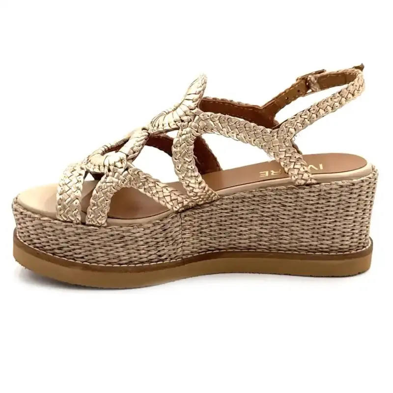 Ivoire 12270 Jil Xlg Δέρμα Χρυσό Ivoire Chaussures