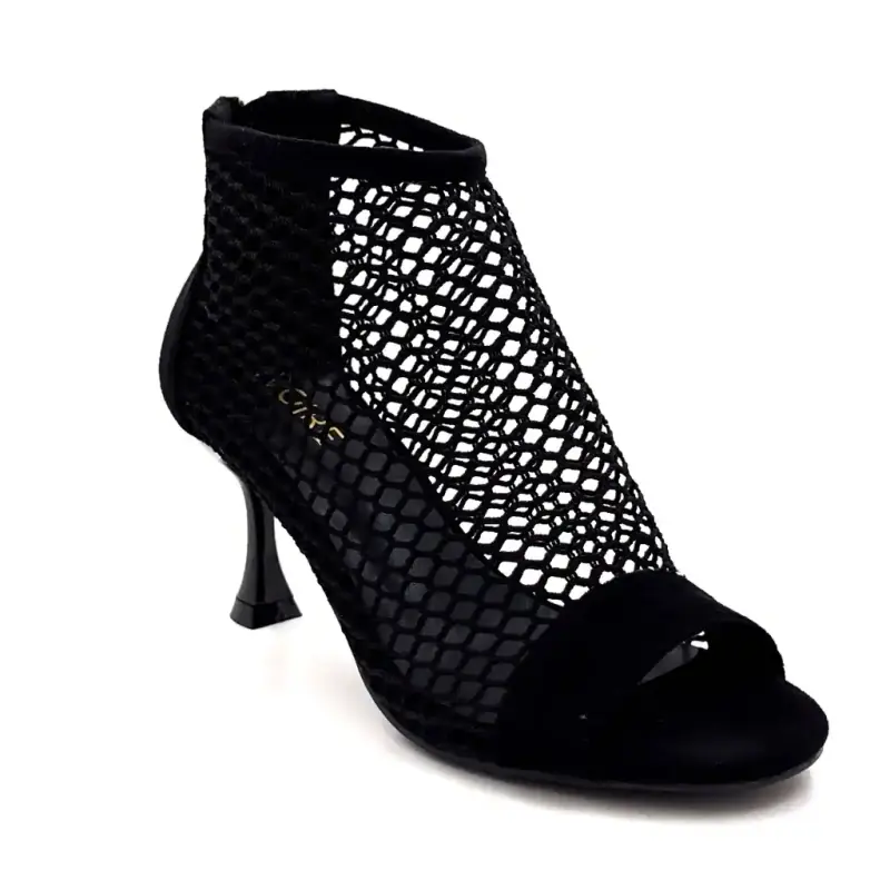 Ivoire 4500 909 4001 Résille Noir Ivoire Chaussures