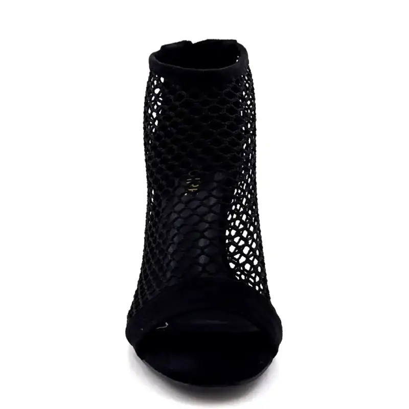 Ivoire 4500 909 4001 Schwarzes Netz Ivoire Chaussures