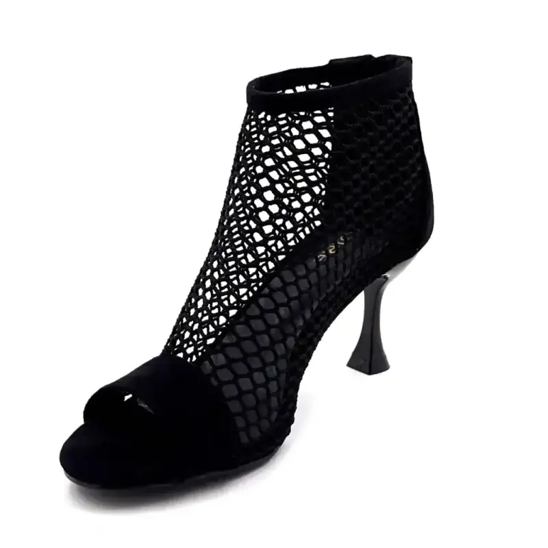 Ivoire 4500 909 4001 Résille Noir Ivoire Chaussures