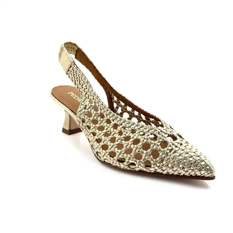 Pedro Miralles 18636 goud leer Ivoire Chaussures