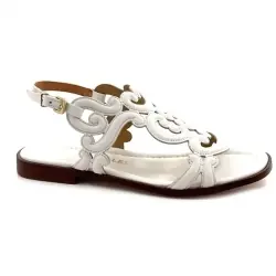 Sandaler Pedro Miralles 18032 Hvid Læder %price% %shop-name%