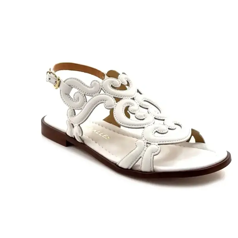 Pedro Miralles 18032 White Leather Ivoire Chaussures