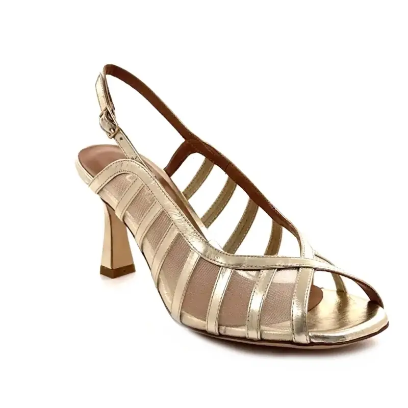 Ivoire 3064 Lara Złota Skóra Ivoire Chaussures