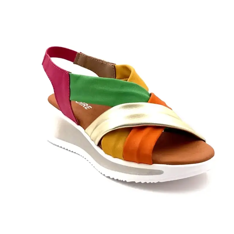 Ivoire Nura multicolore color avorio Ivoire Chaussures