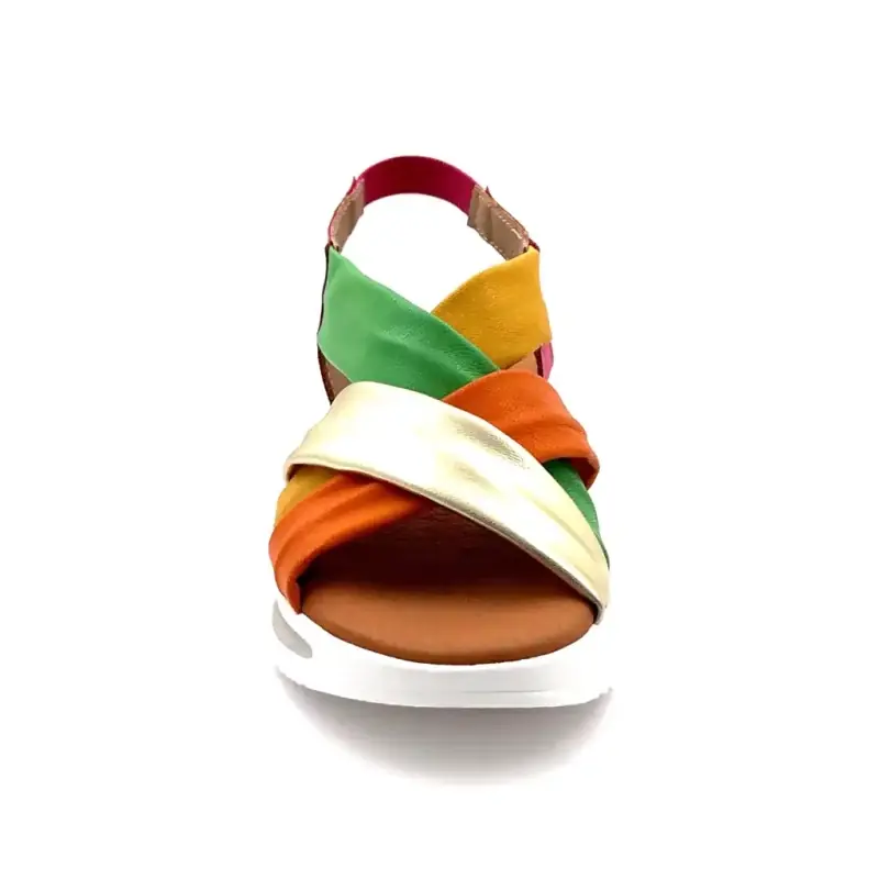 Ivoire Nura flerfarget skinn Ivoire Chaussures