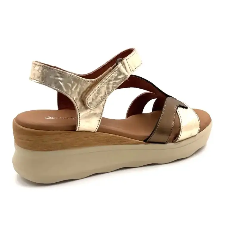 Xapatan 2081 Χάλκινο Δέρμα Ivoire Chaussures