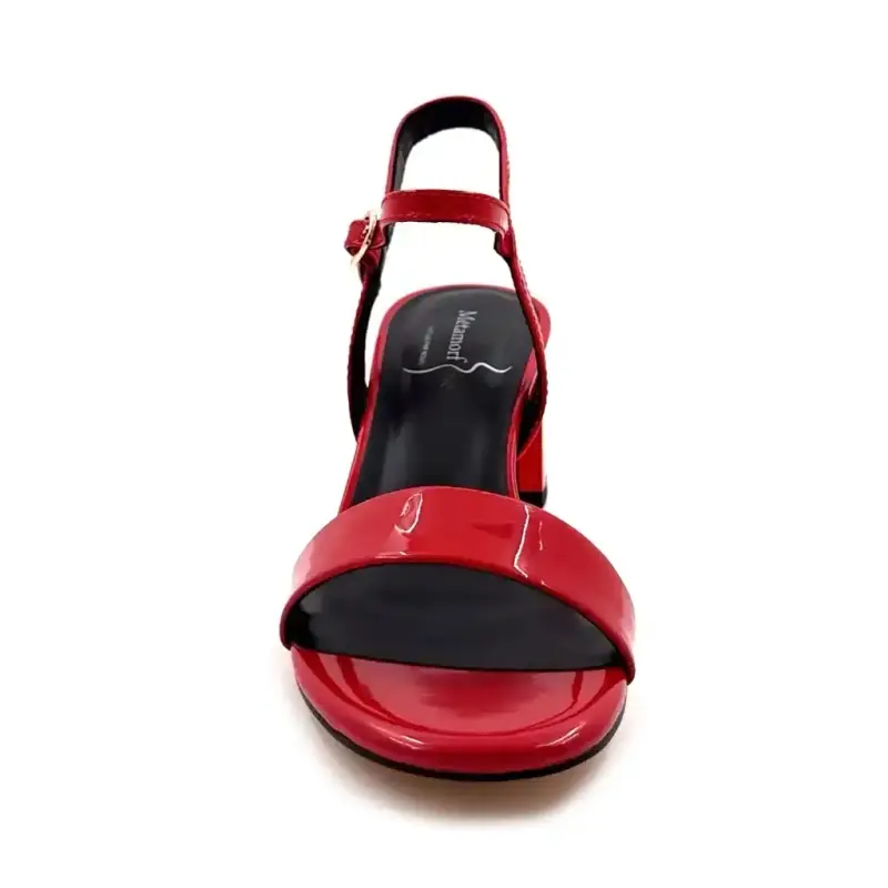 Zalessia Rotes Lackleder Metamorphose Ivoire Chaussures